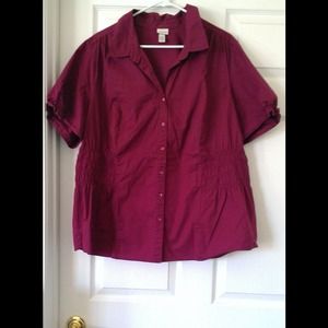 LANE BRYANT Button Down Shirt