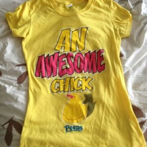 Cute TShirt    Peeps - one Awesome Chick