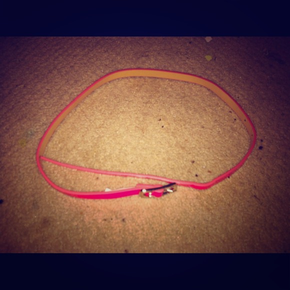 Pink belt