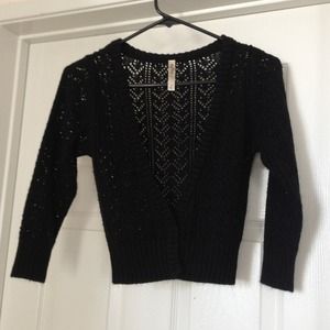 Black Cover Sweater