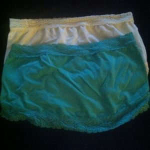 Green and yellow bandeau