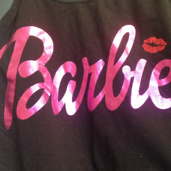 SOLD BARBIE with lips tank top !