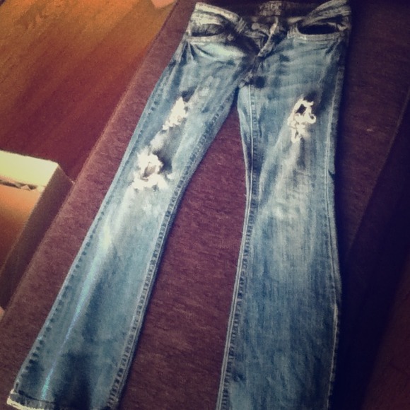 Ripped jeans! Sz 3