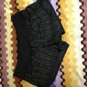 Lululemon speed running shorts.  Reserved !