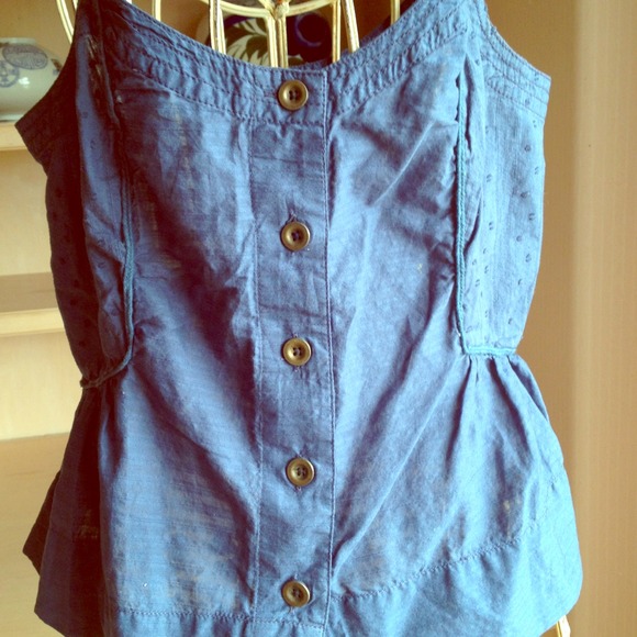 SOLD Button Up Tank