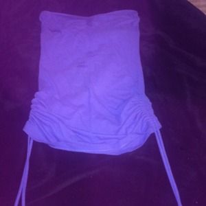 Purple tube top
