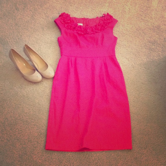 Hot pink dress!!
