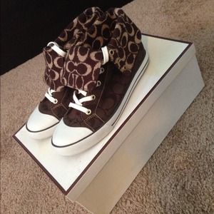 Coach Shoes in Brown MUST SELL