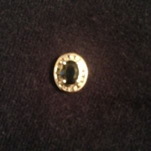 Price ⬇14k wg diamond and sapphire pendant