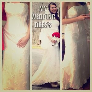 Oleg Cassini wedding dress
