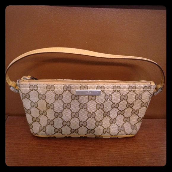 Gucci GG Print Pochette Purse