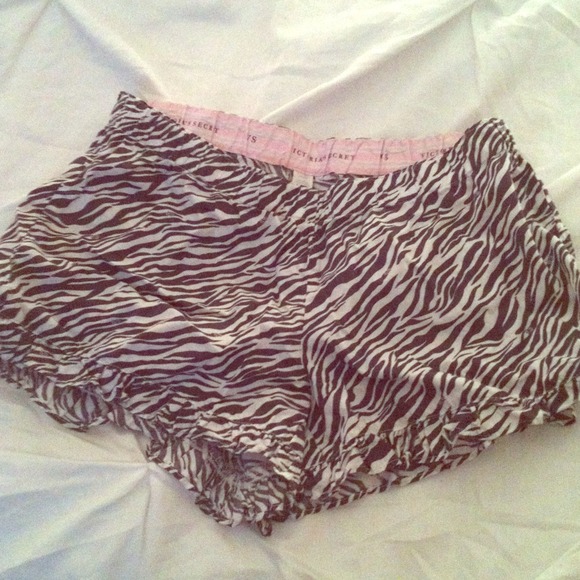 Zebra Print Shorts Size S