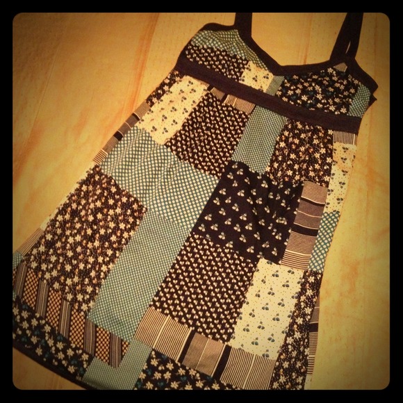 American Eagle Patchwork Dress
