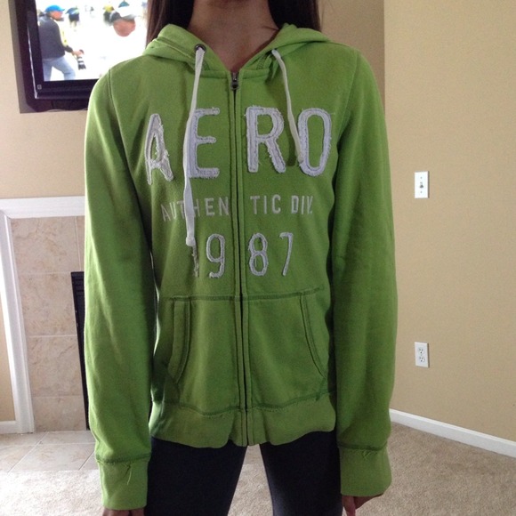 Green Aeropostale hoodie