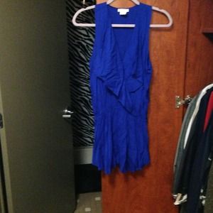 SOLD SOLD SOLD Royal blue top size medium.