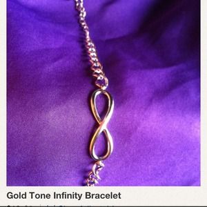 BUNDLE!! Gold and Silver Infinity Bracelet