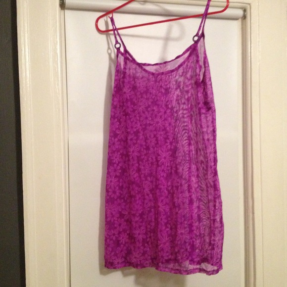 Purple night dress