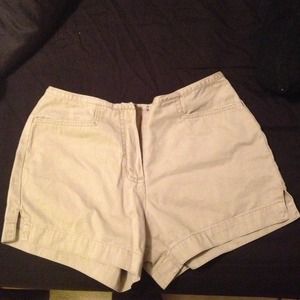 Tan shorts 100% cotton