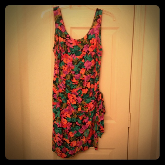Vintage floral sundress