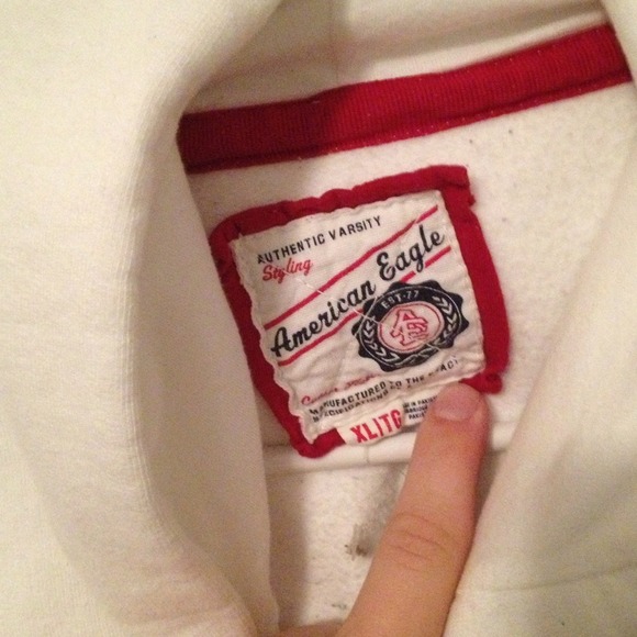 White American Eagle Vintage Hoodie - Picture 3 of 3
