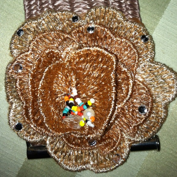 Rose color waist belt - Picture 2 of 3