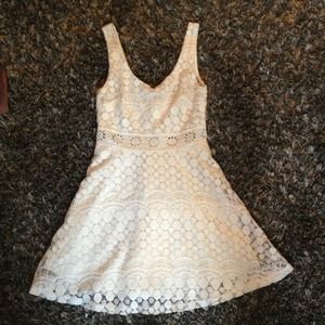 Summe dress. White lace.