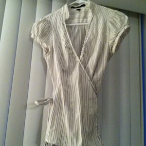 Wrap dress shirt