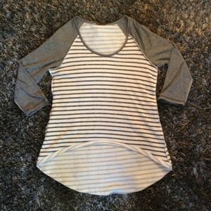 Cotton baseball sweater/tee