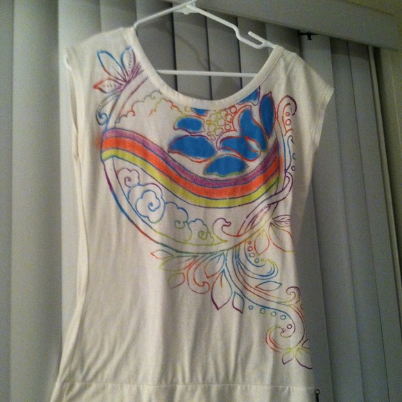 ROXY Open back shirt