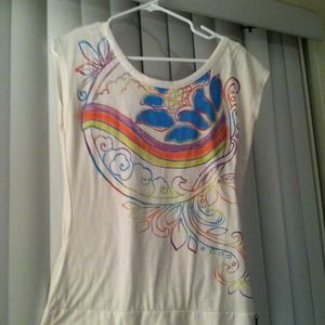 ROXY Open back shirt