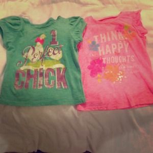 Green still available, pink sold Toddler t-shirts!