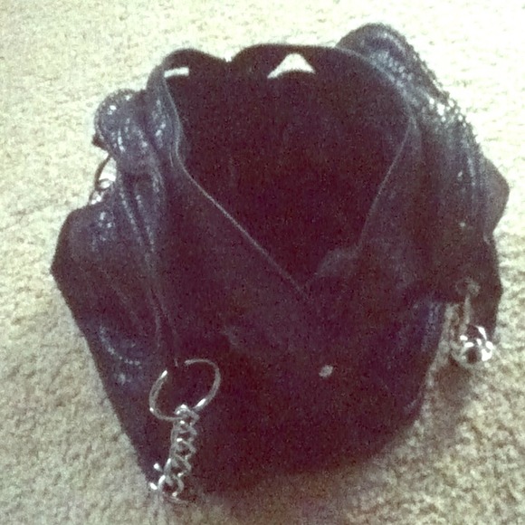 🚫RESERVED🚫Black scale print purse