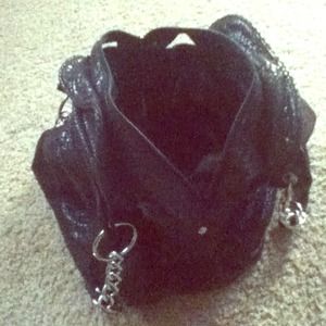 🚫RESERVED🚫Black scale print purse