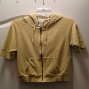 Yellow Old Navy Stretch Summer Sweater