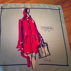 SOLD.....Coach scarf