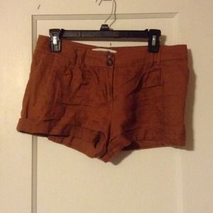 Carmel brown shorts