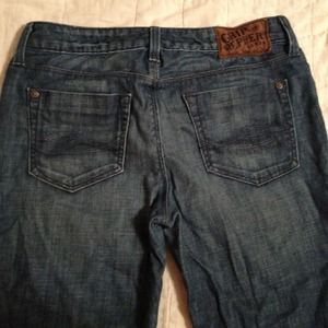 Chip And Pepper flare leg jeans.