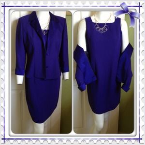 ❌SOLD❌Royal purple Two-piece suit,💜