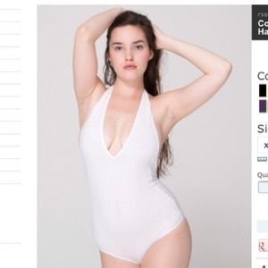 American Apparel bodysuit.