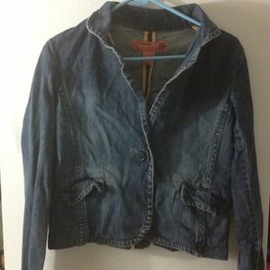 Denim jacket worn several times