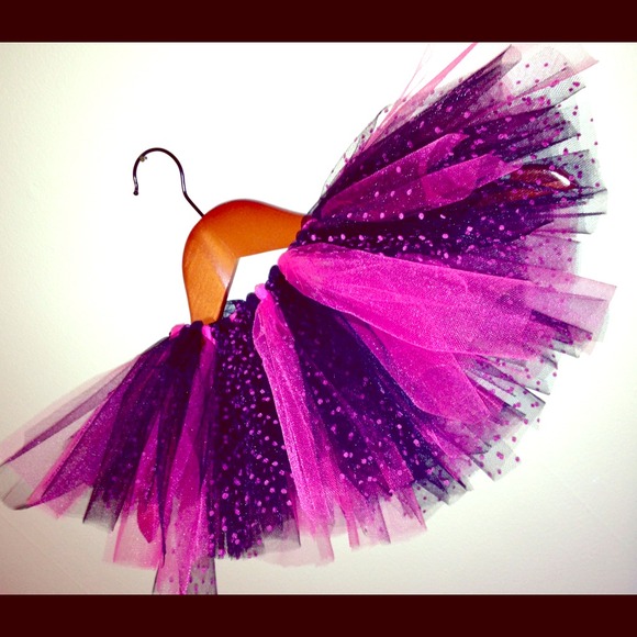 Hot Pink & Black Polka Dot Tutu