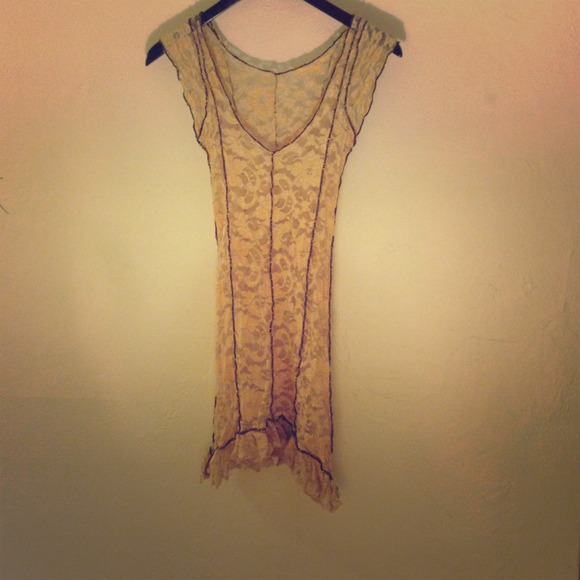 Stretch lace camisole/dress