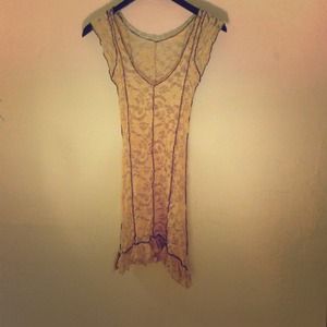 Stretch lace camisole/dress