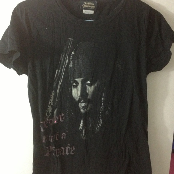 Pirates of the Caribbean black T-shirt