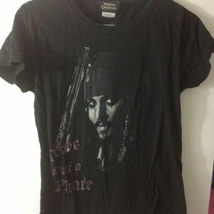 Pirates of the Caribbean black T-shirt
