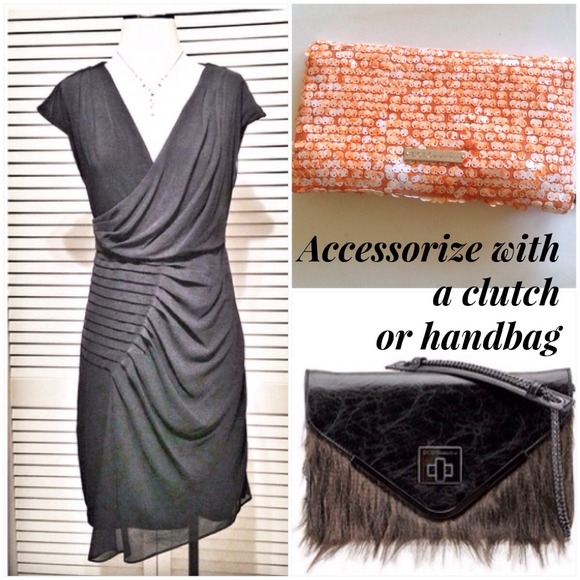 BUNDLED 🚩s a l e🚩Jersey & chiffon dress - Picture 3 of 3