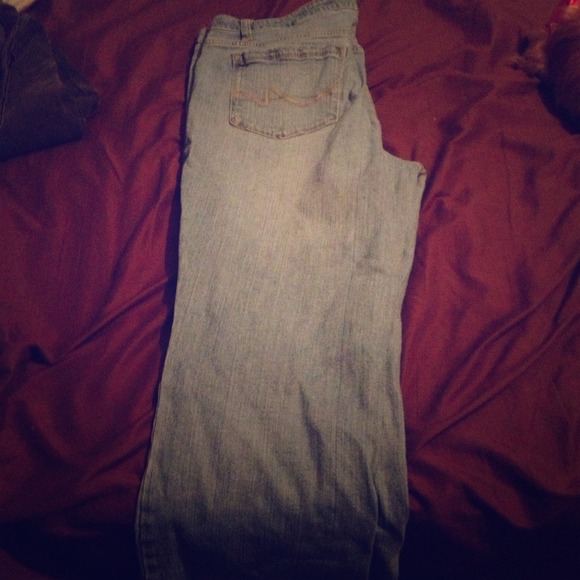 Pair of Faded Glory blue jeans. Only worn once