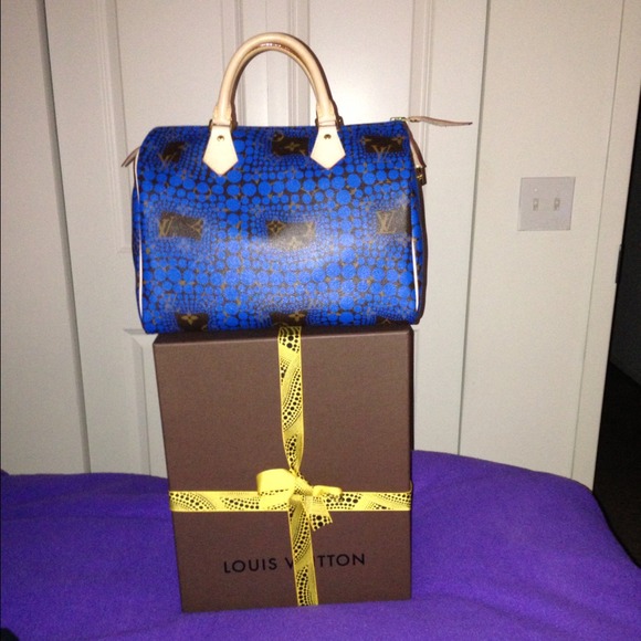"SOLD" Authentic Louis Vuitton  Kusama Speedy 30 - Picture 2 of 4