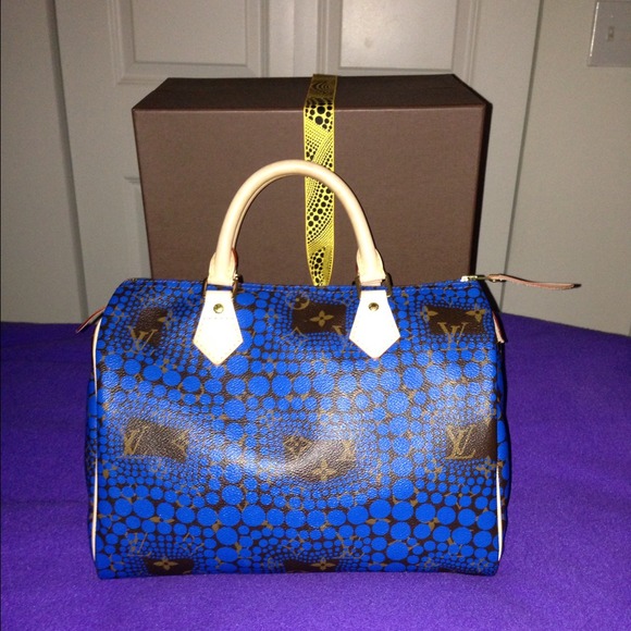 "SOLD" Authentic Louis Vuitton  Kusama Speedy 30 - Picture 3 of 4