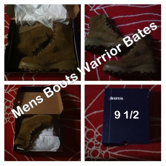 Brand new mens boots warrior bates.